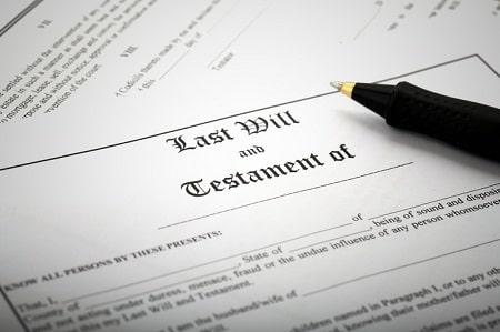 last will and testament